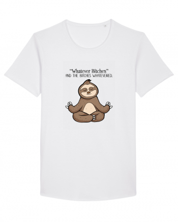 Sloth Yoga Design White