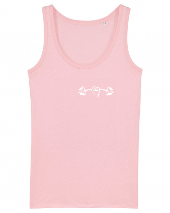 Weight lifting Cotton Pink
