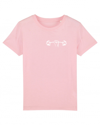 Weight lifting Cotton Pink