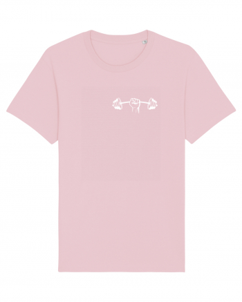 Weight lifting Cotton Pink