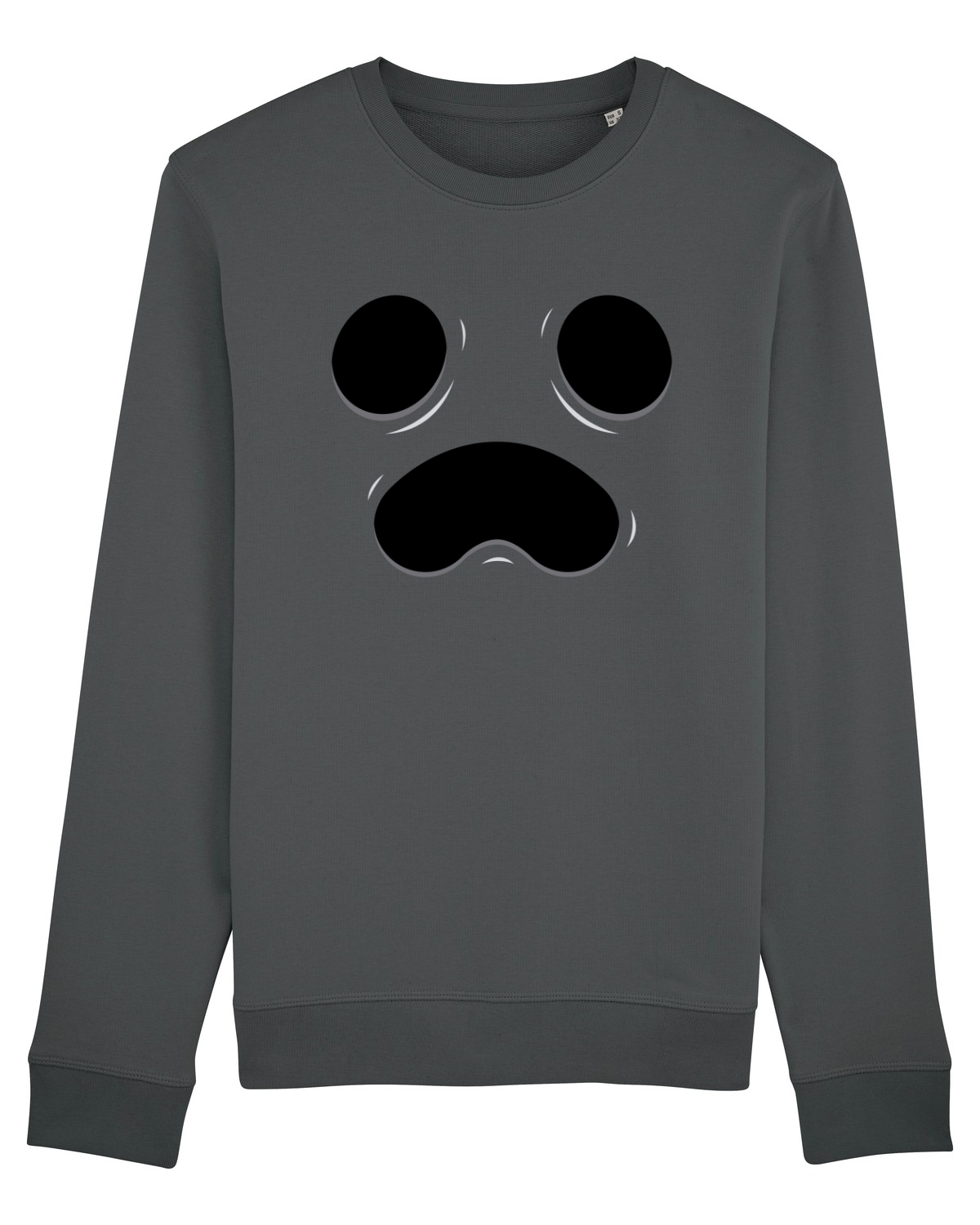 Bluză mânecă lungă Unisex Rise Anthracite