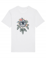 Ochi Floral în Dreamcatcher Tricou mânecă scurtă Unisex Rocker