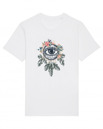 Ochi Floral în Dreamcatcher White