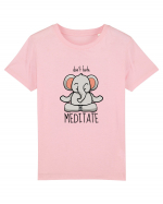 Don't Hate! Meditate! Tricou mânecă scurtă  Copii Mini Creator