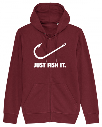 Just Fish It. Burgundy