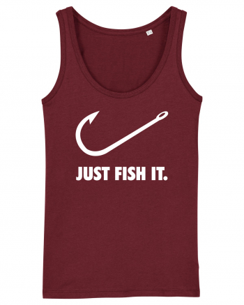 Just Fish It. Burgundy