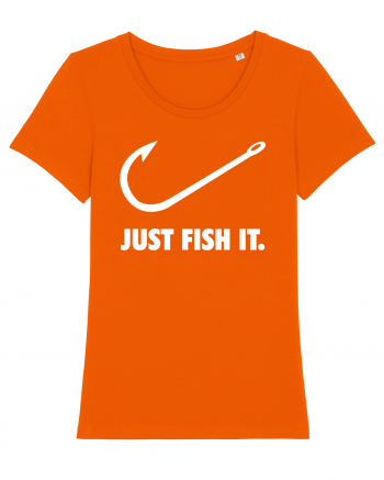 Just Fish It. Bright Orange