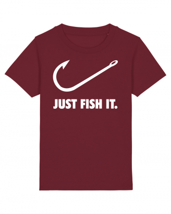 Just Fish It. Burgundy