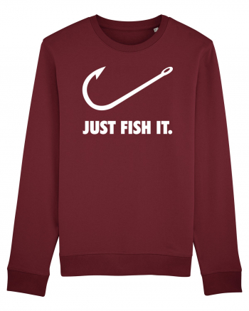 Just Fish It. Burgundy