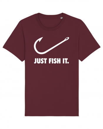 Just Fish It. Burgundy