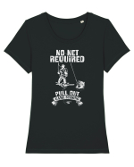 No net required Tricou mânecă scurtă guler larg fitted Damă Expresser