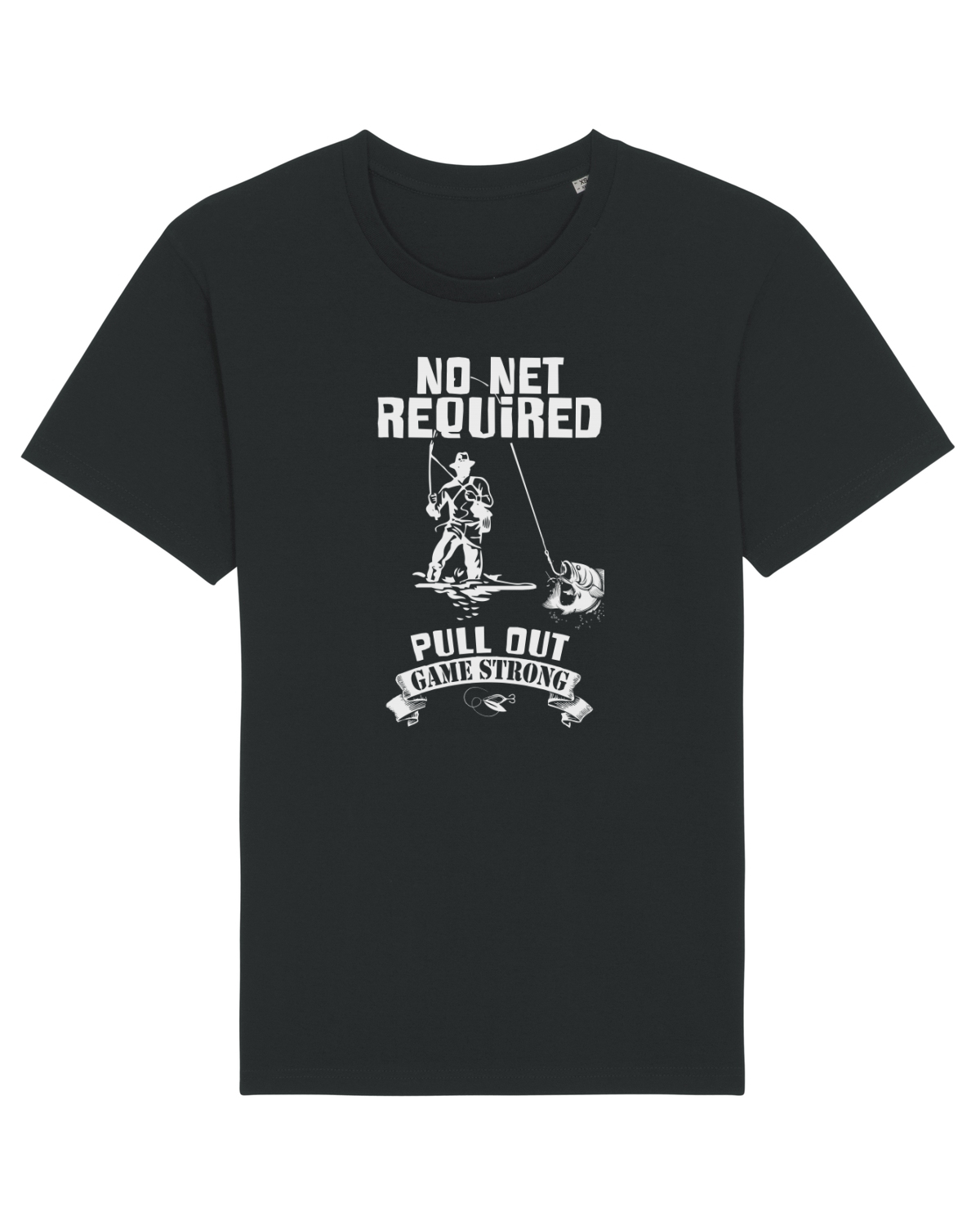 Tricou mânecă scurtă Unisex Rocker Black