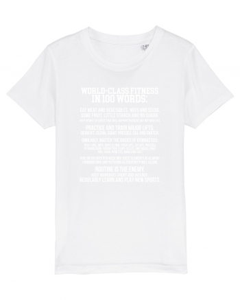 FITNESS in 100 words White