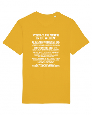 FITNESS in 100 words Spectra Yellow