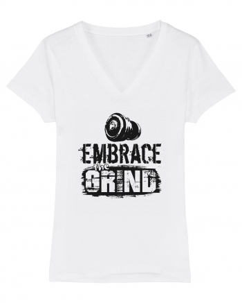 Embrace the Grind White