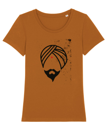 Indian Man Roasted Orange