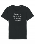 Unde poti sa legi cu sarma Tricou mânecă scurtă Unisex Rocker