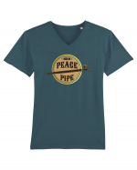 Peace Pipe Tricou mânecă scurtă guler V Bărbat Presenter