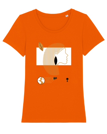 Woman Diversity 2 Bright Orange