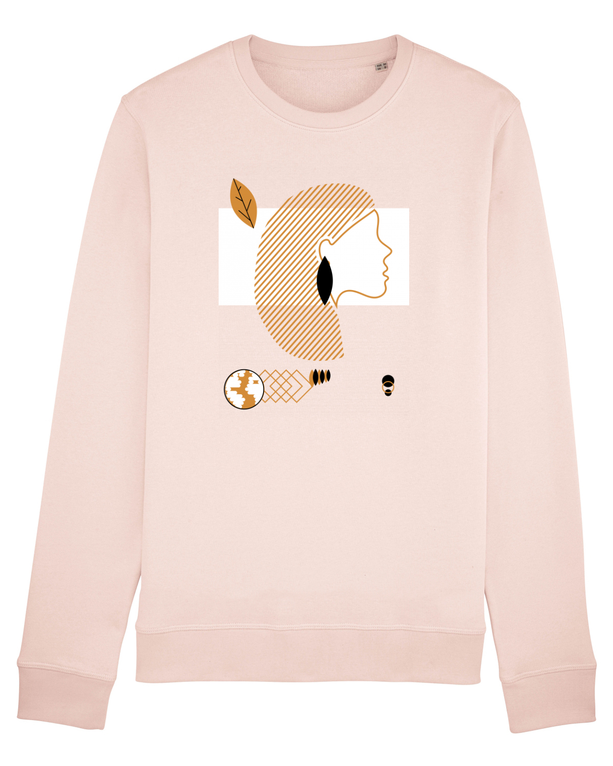 Bluză mânecă lungă Unisex Rise Candy Pink