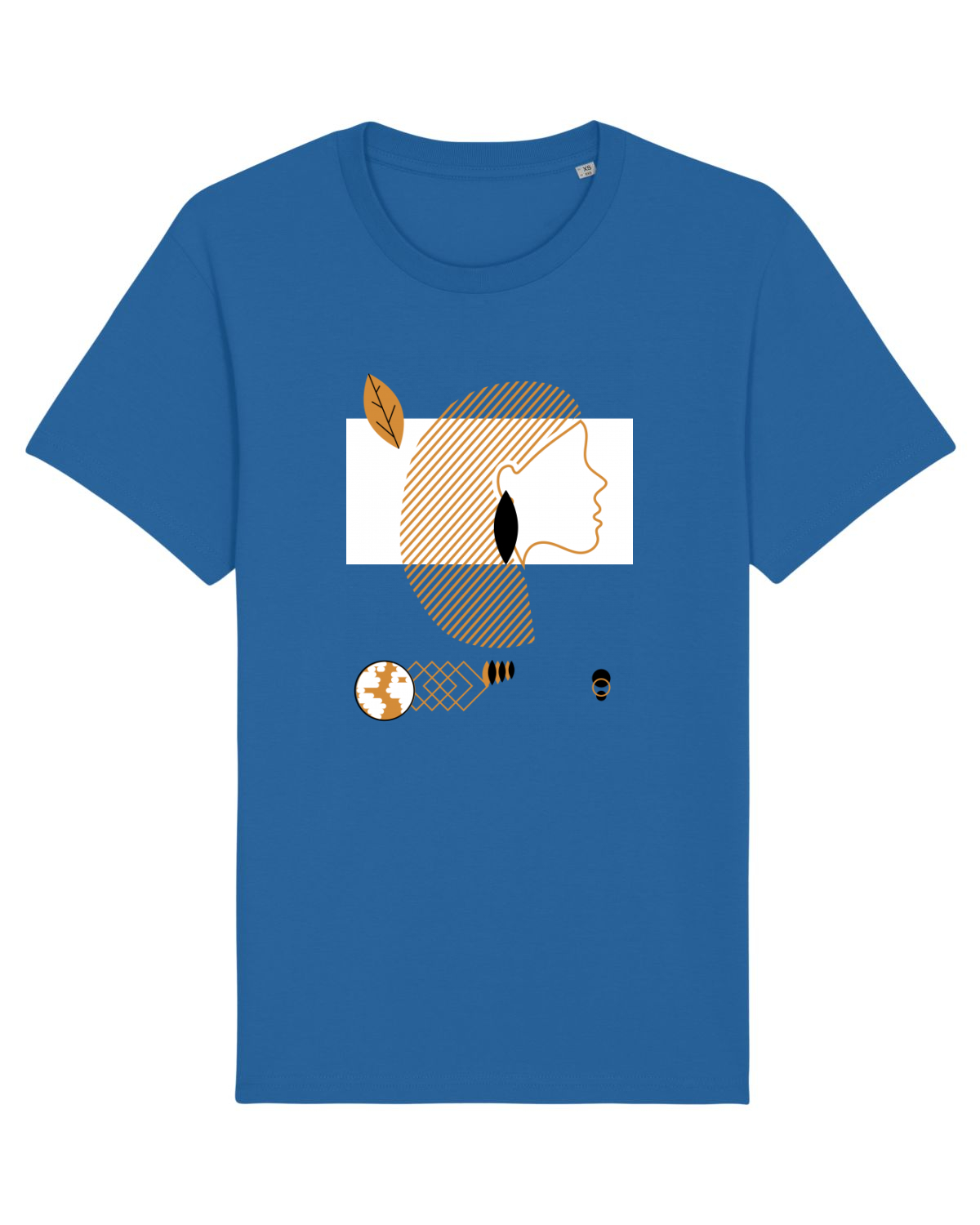 Tricou mânecă scurtă Unisex Rocker Royal Blue