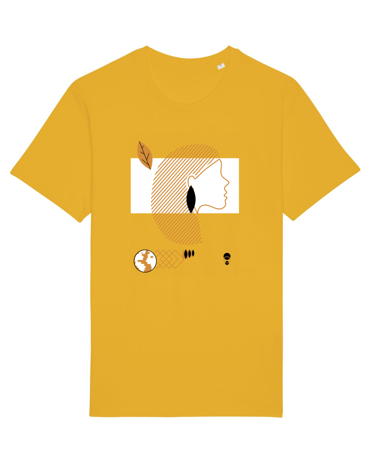 Tricou mânecă scurtă Unisex Rocker Spectra Yellow