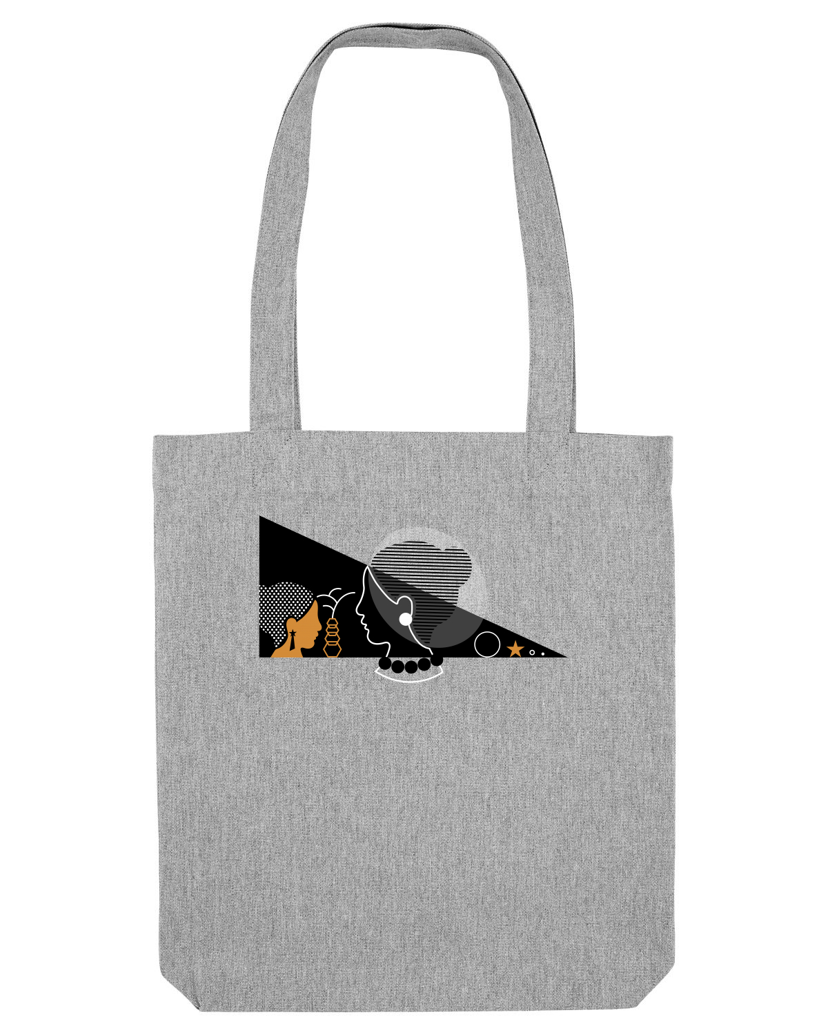 Sacoșă textilă Heather Grey