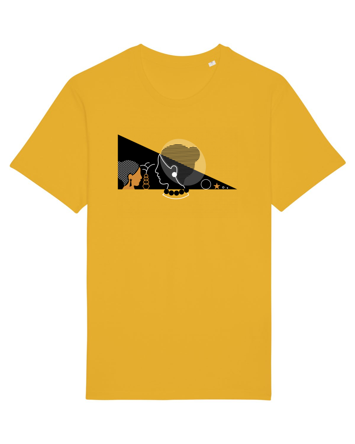 Tricou mânecă scurtă Unisex Rocker Spectra Yellow