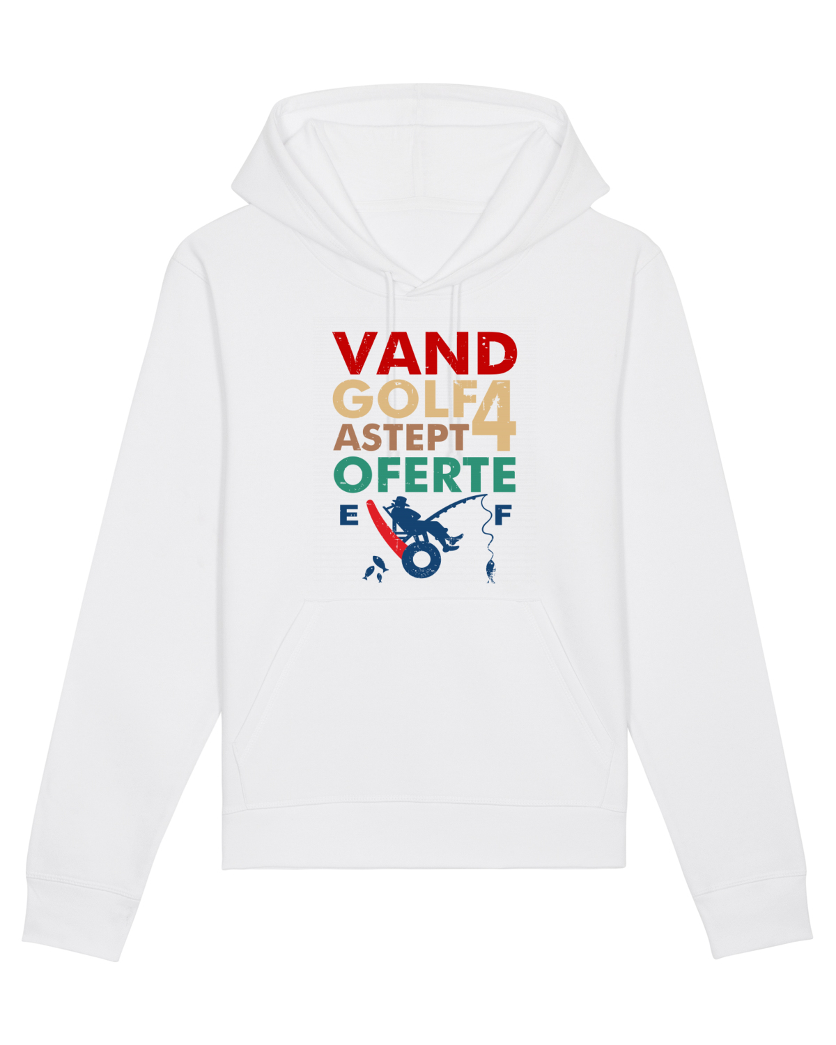 Hanorac Unisex Drummer White