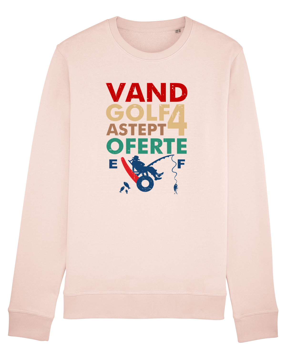 Bluză mânecă lungă Unisex Rise Candy Pink