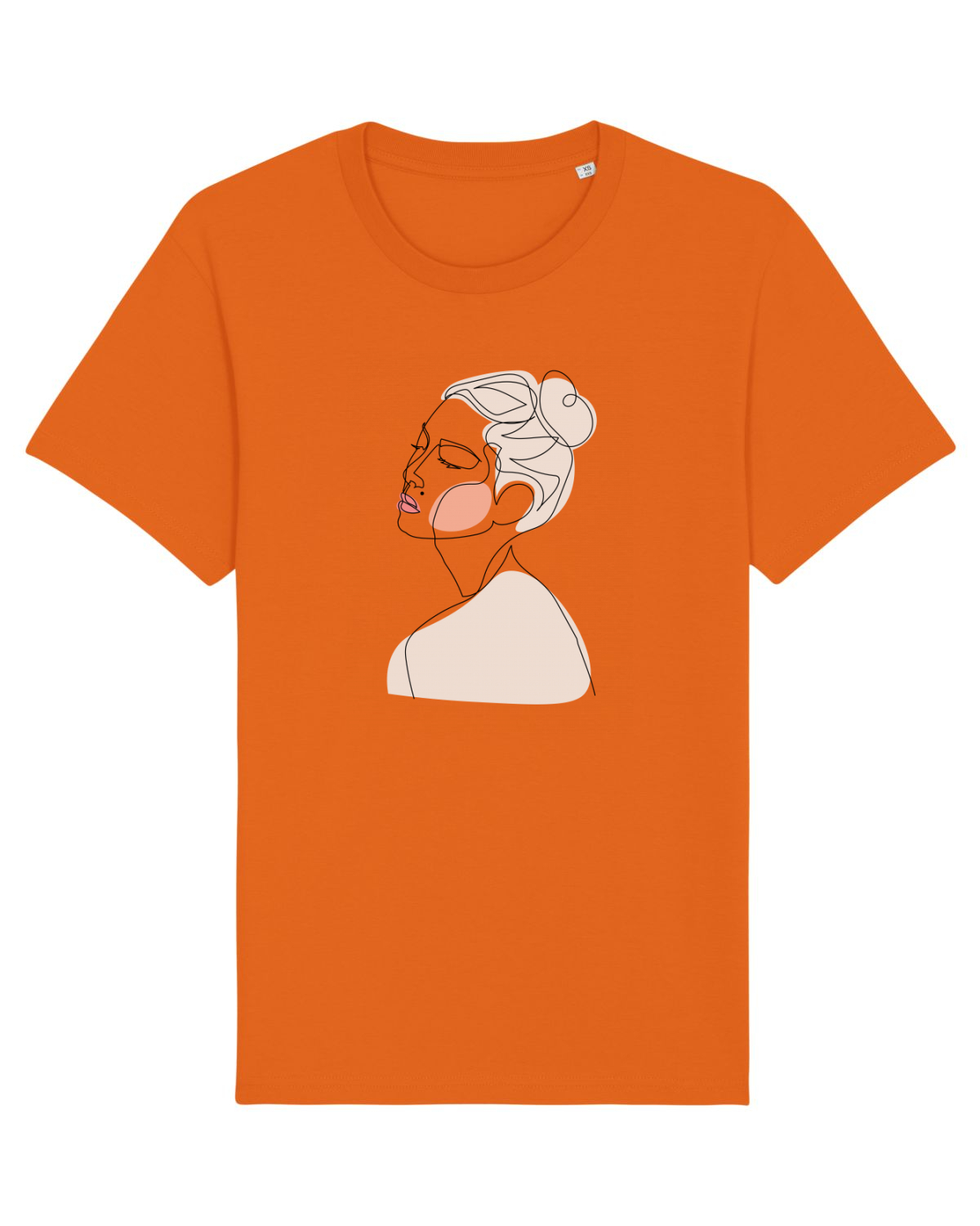 Tricou mânecă scurtă Unisex Rocker Bright Orange