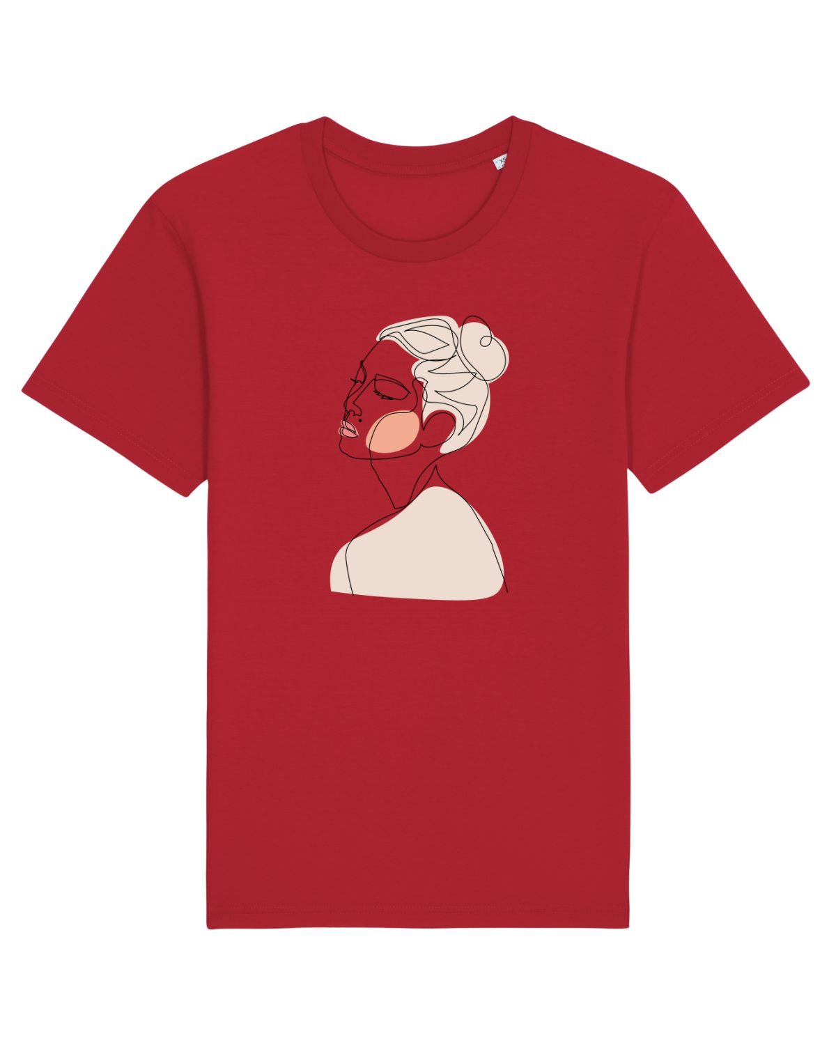 Tricou mânecă scurtă Unisex Rocker Red