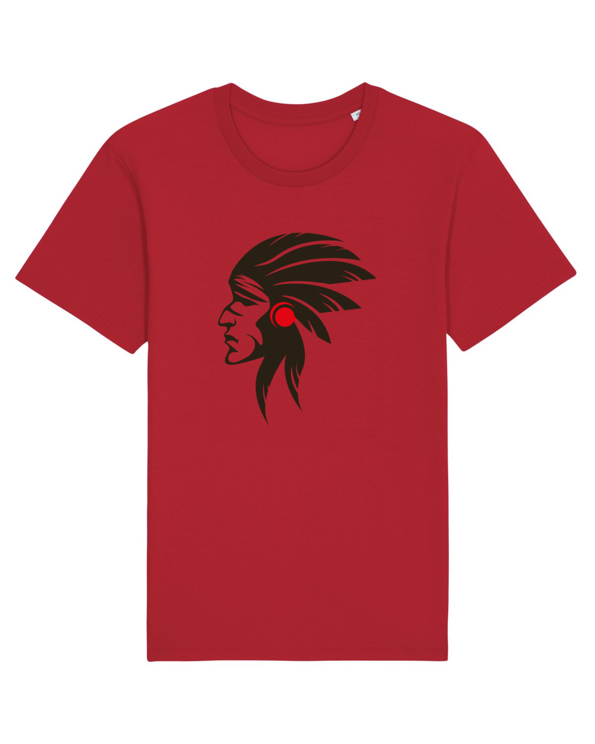 Tricou mânecă scurtă Unisex Rocker Red