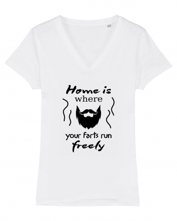 Home is Where Your Farts Run Freely White