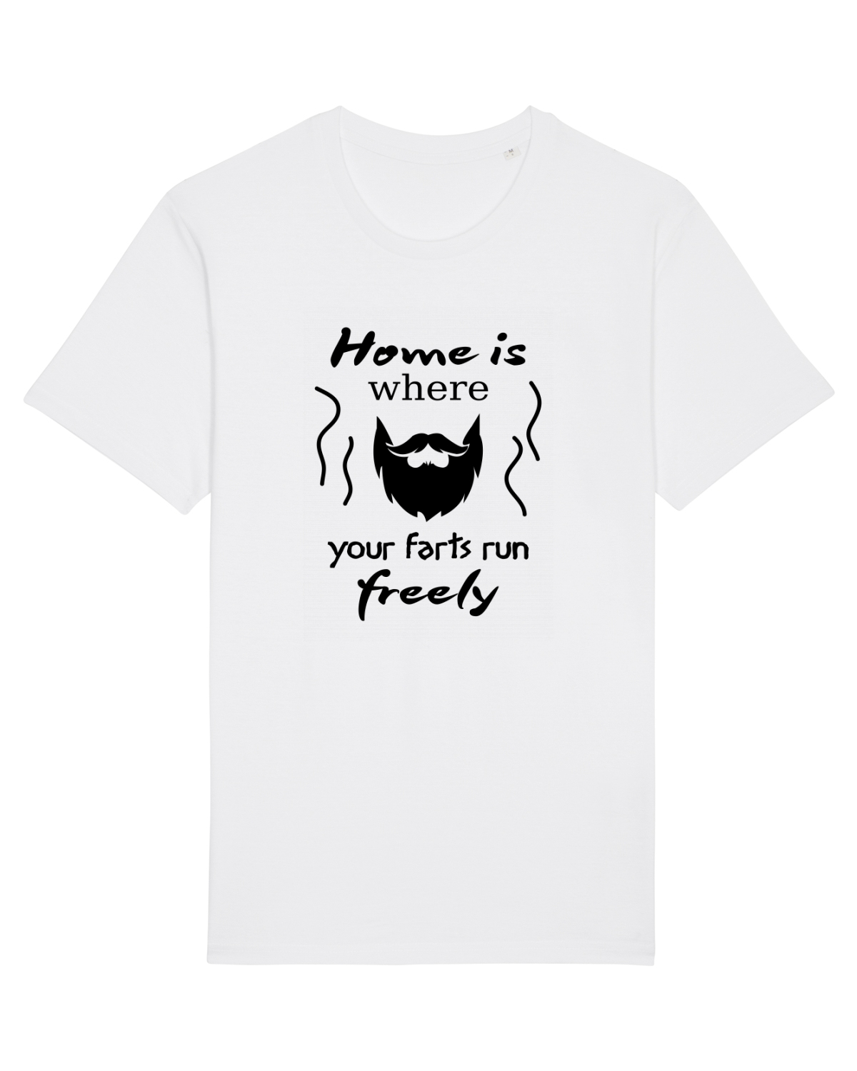 Tricou mânecă scurtă Unisex Rocker White