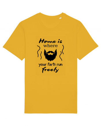 Home is Where Your Farts Run Freely Spectra Yellow