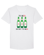 TO BEer OR NOT TO BEer Tricou mânecă scurtă guler larg Bărbat Skater