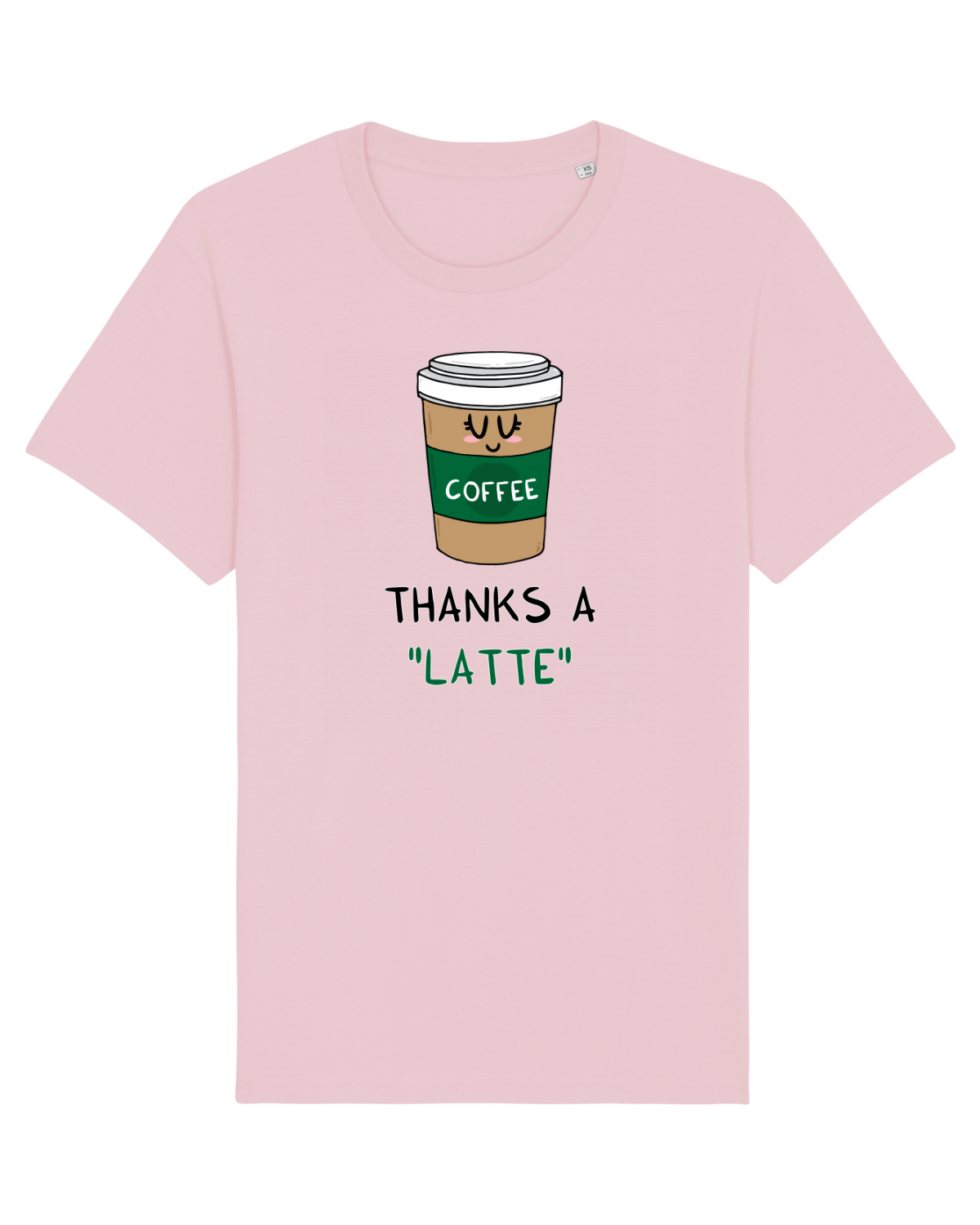 Tricou mânecă scurtă Unisex Rocker Cotton Pink