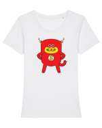 Flash Cat Tricou mânecă scurtă guler larg fitted Damă Expresser