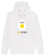 EGGcited Hanorac cu fermoar Unisex Connector