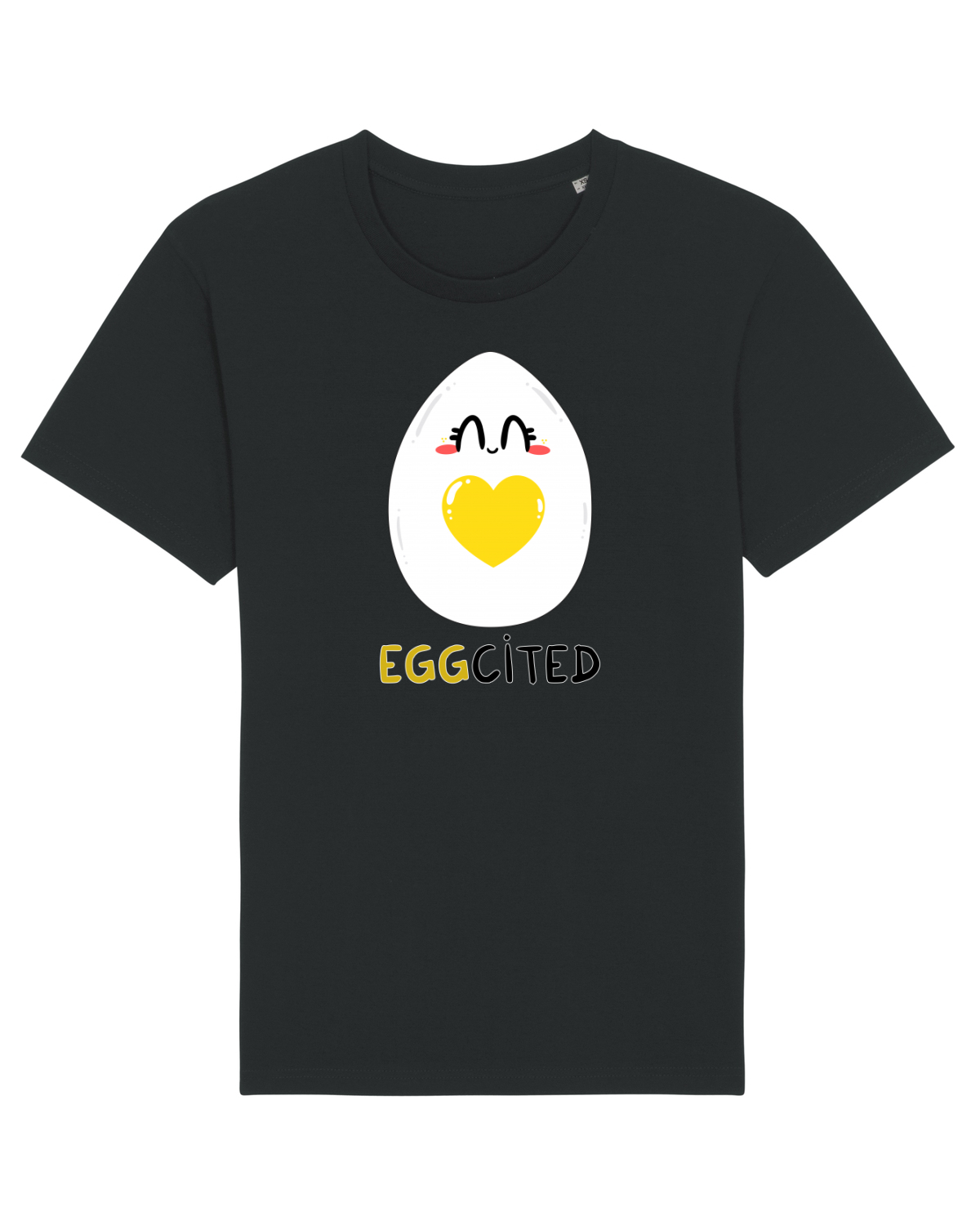 Tricou mânecă scurtă Unisex Rocker Black