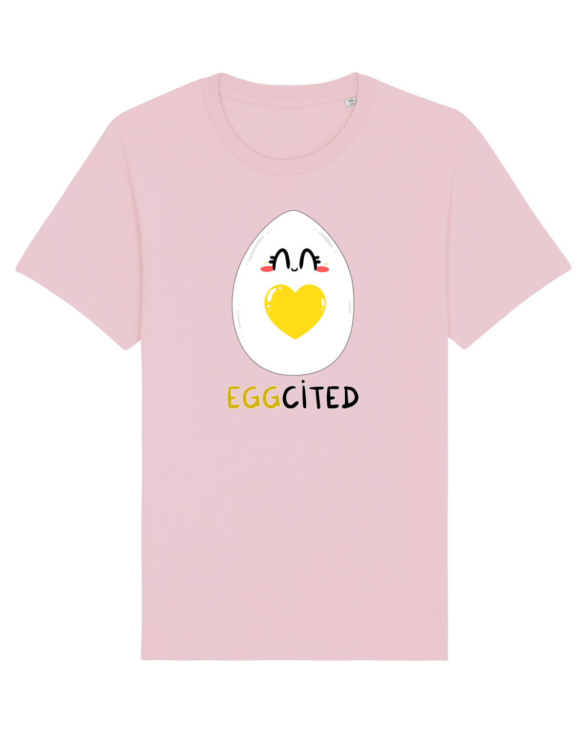 Tricou mânecă scurtă Unisex Rocker Cotton Pink