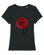 Sugar Skull Tricou mânecă scurtă guler larg fitted Damă Expresser