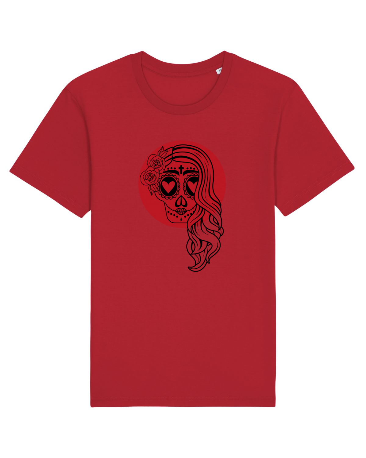 Tricou mânecă scurtă Unisex Rocker Red