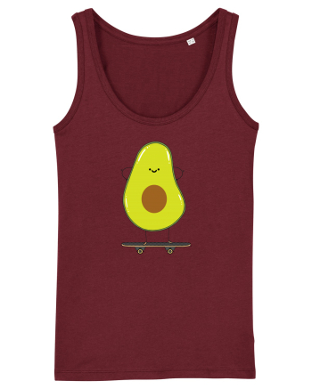 Avocado Skater Burgundy