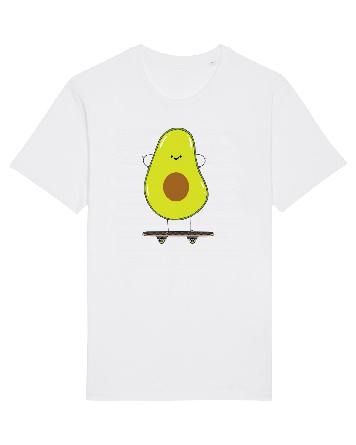 Tricou mânecă scurtă Unisex Rocker White