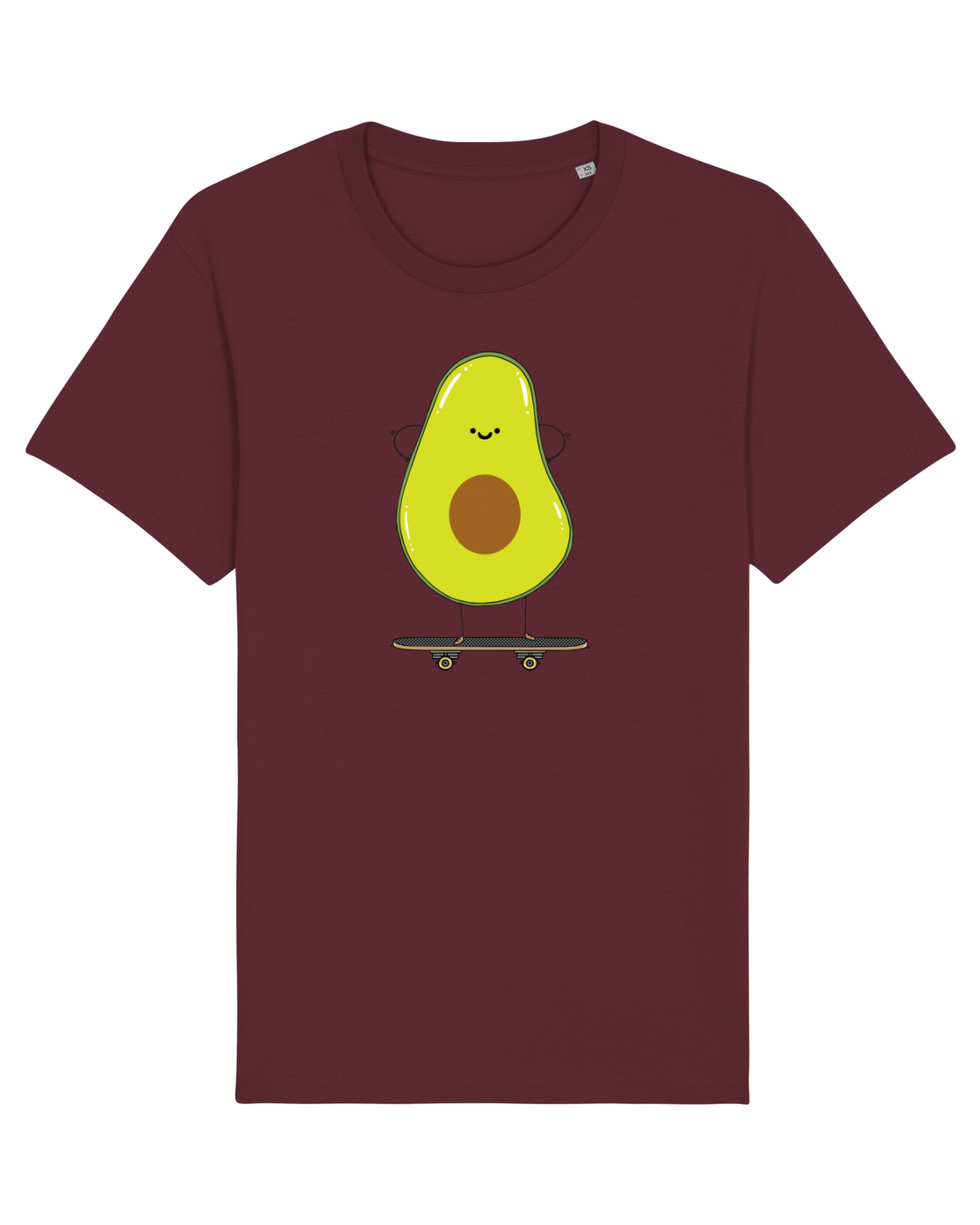 Tricou mânecă scurtă Unisex Rocker Burgundy