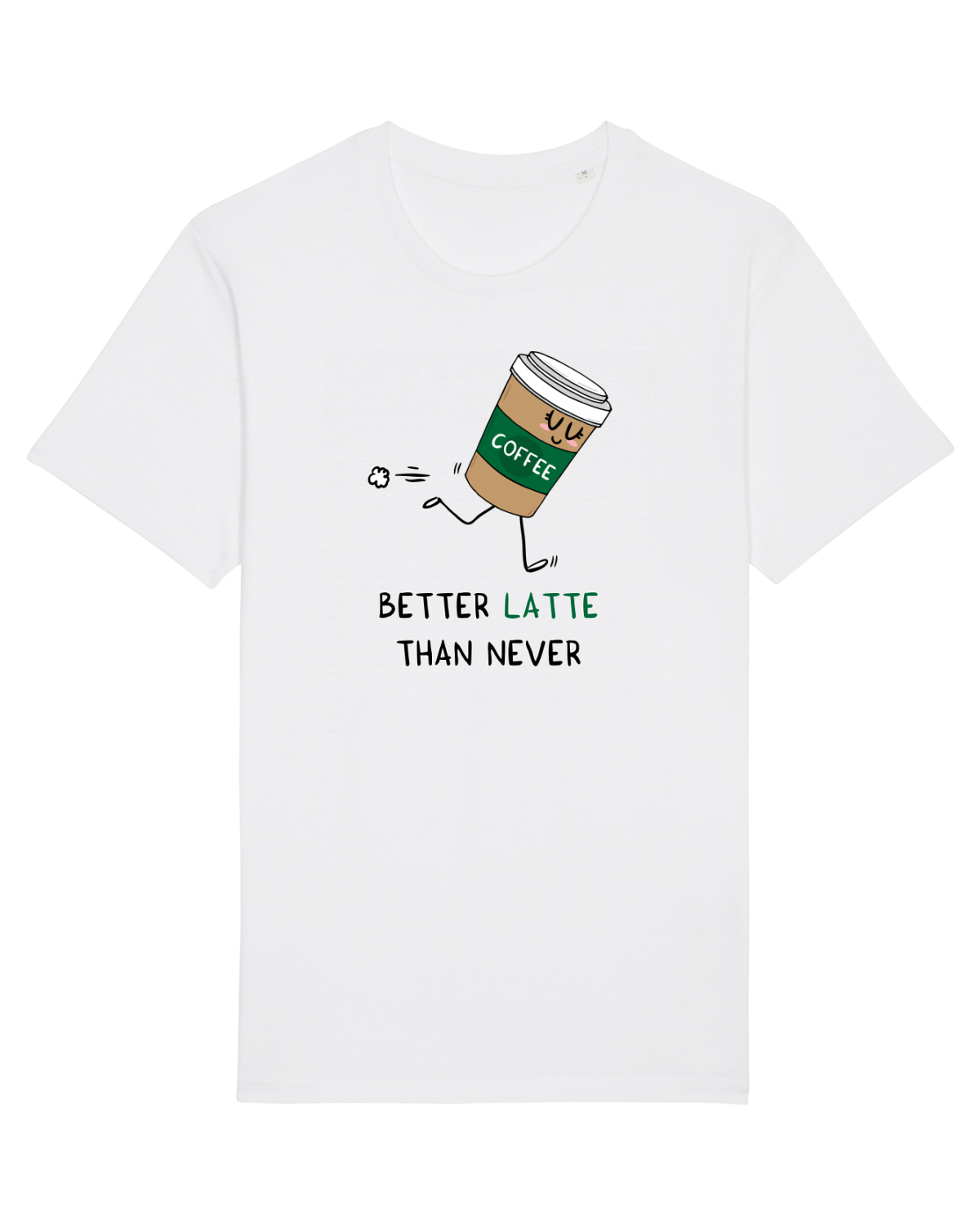 Tricou mânecă scurtă Unisex Rocker White