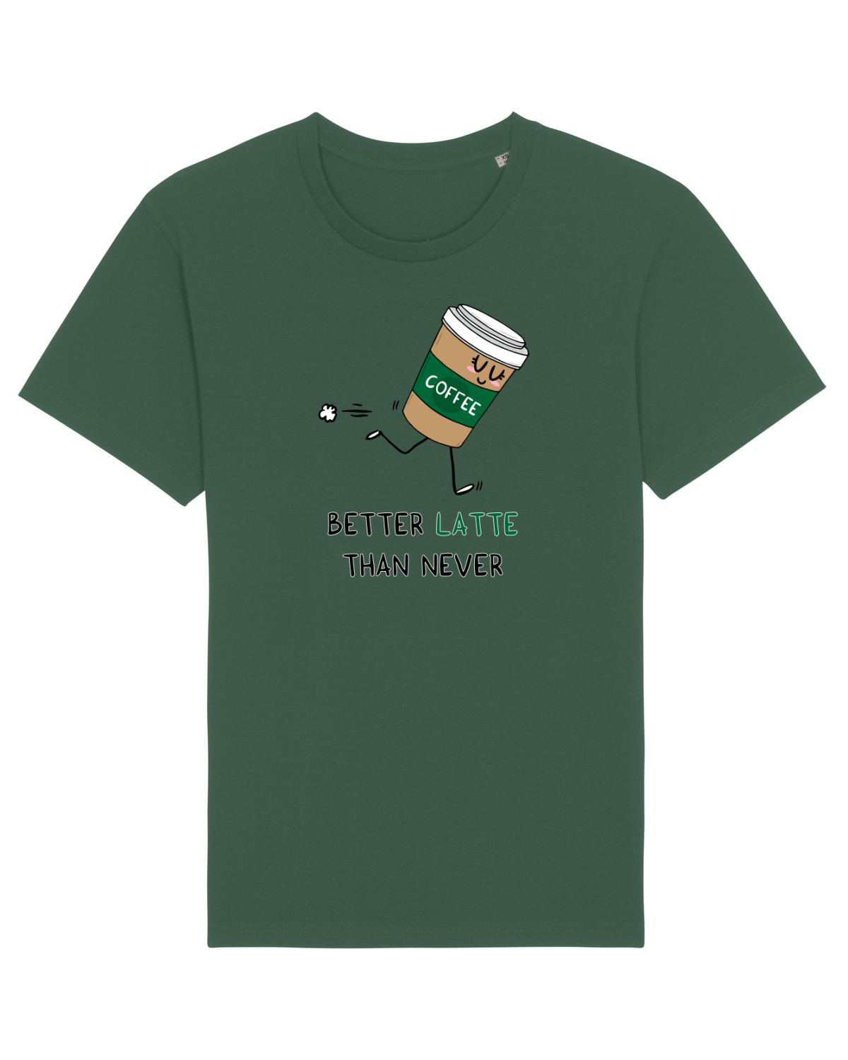 Tricou mânecă scurtă Unisex Rocker Bottle Green