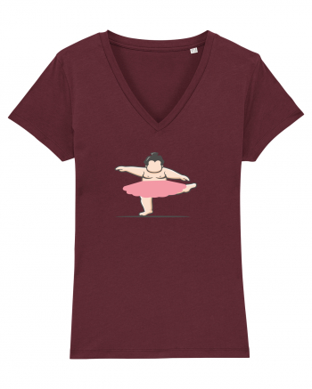 Sumo Ballerina Burgundy